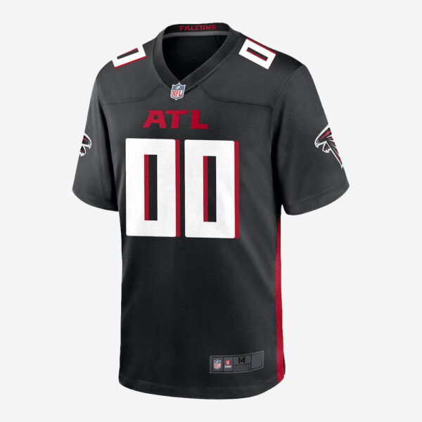 Atlanta-Falcons-Custom-Game-Jersey-Black