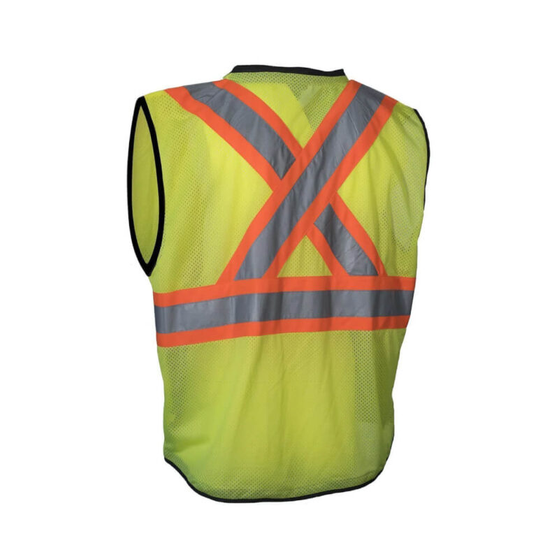 Hi-Vis-Traffic-Safety-Vest-with-Zipper-Front