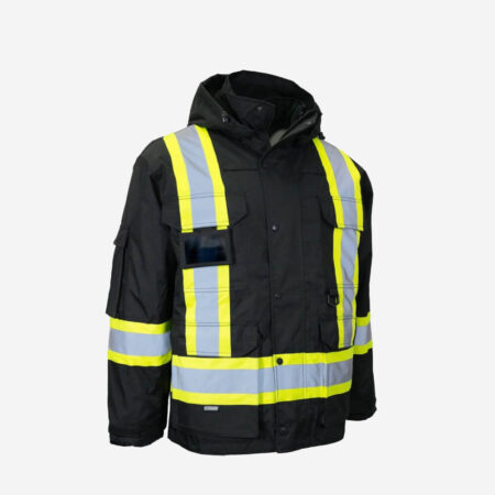Hi-Vis-Winter-Safety-Parka-with-Removable-Down-Insulated-Nylon-Puffer-Jacket