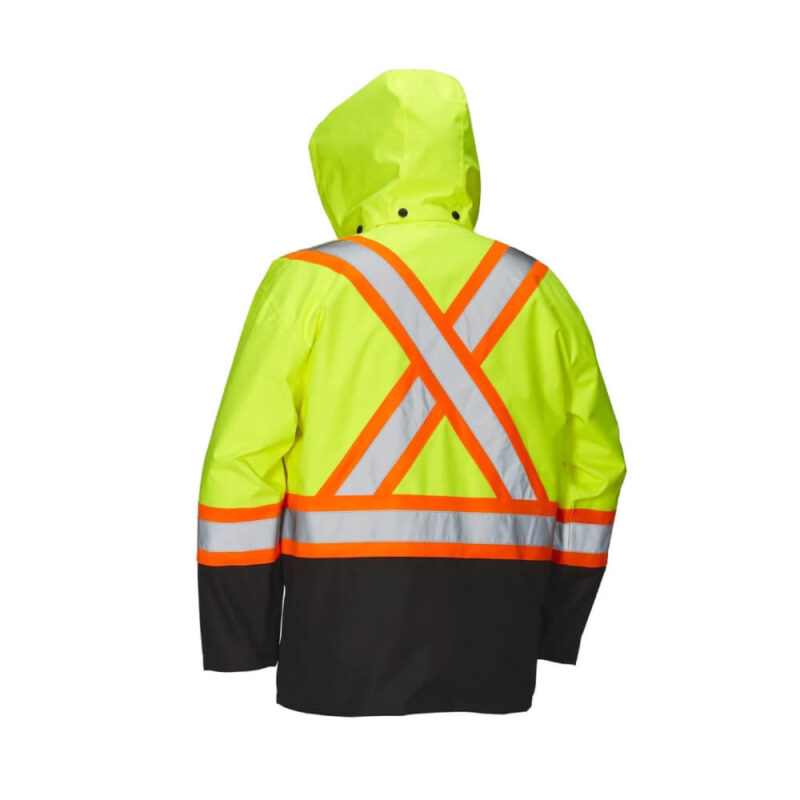 High-Visibility-Rain-Jacket-with-Removable-Hood-for-Safety
