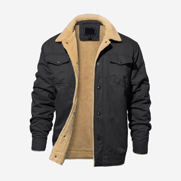 Men-Thick-Thermal-Winter-Fleece-Lined-Cargo-Jackets