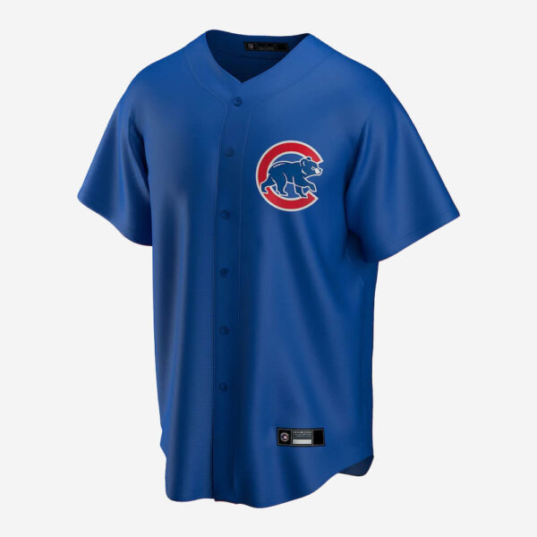 Mens-Chicago-Cubs-Royal-Replica-Custom-Jersey