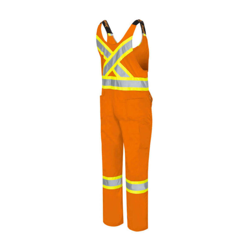 Safety-Poly-Cotton-Overall-Hi-Viz-Orange
