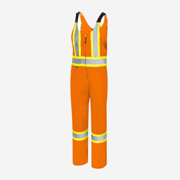 Safety-Poly-Cotton-Overall-Hi-Viz-Orange