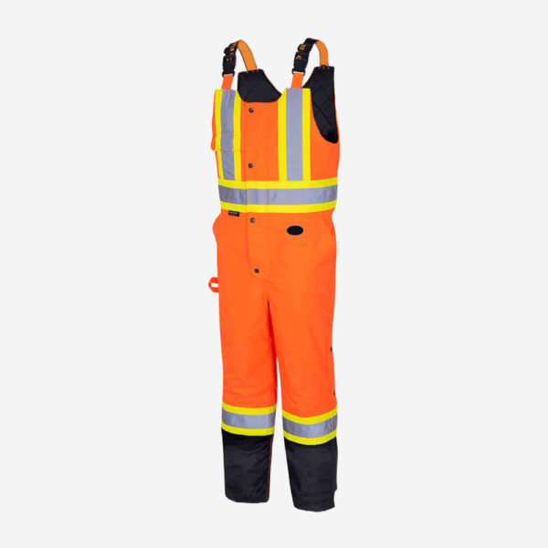 Waterproof-Insulated-Bib-Pants-Hi-Viz-Orange